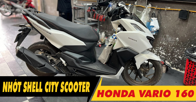 Xe Vario 160 32win nhà cái giải trí cá cược số 1 châu Á Shell City Scooter 10W30 chạy có bốc không?