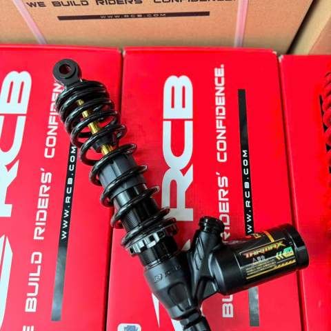 Phuộc RCB Tarmax đen ty vàng cho Vario, Click 125/150 chính hãng