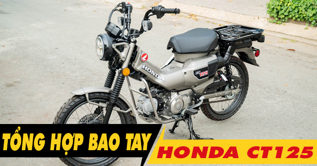 Tổng hợp bao tay cho xe Honda CT125 bám tốt khi đi mưa