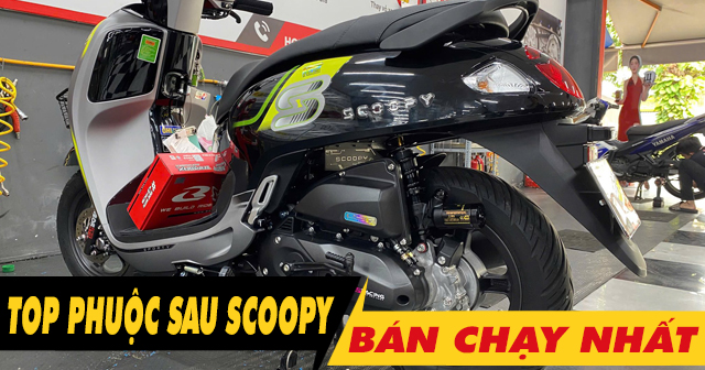 Top 3 phuộc sau xe Scoopy bán chạy 32Wing32 năm 2026