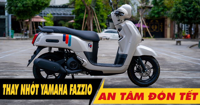 Chọn dầu nhớt tốt cho Fazzio thay dịp cuối năm an tâm đón Tết 2026