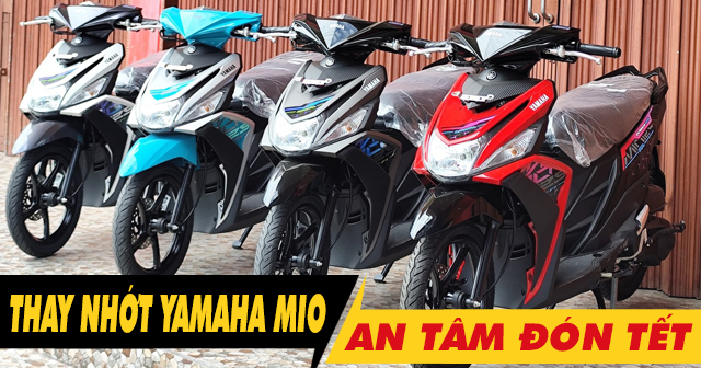 Chọn dầu nhớt tốt cho Mio thay dịp cuối năm an tâm đón Tết 2026