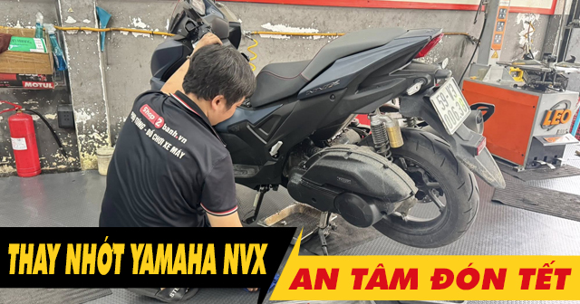 Chọn dầu nhớt tốt cho NVX thay dịp cuối năm an tâm đón Tết 2026