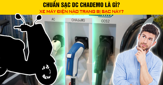 Chuẩn sạc DC CHAdeMO là gì? Xe máy điện nào trang bị sạc này?