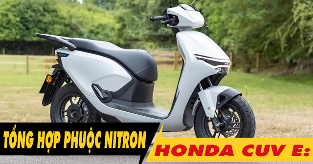 Phuộc Nitron cho xe điện Honda CUV e: loại nào nhún êm và đầm chắc?