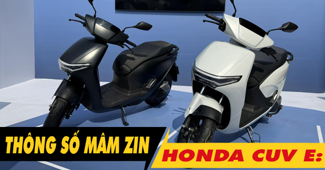 Thông số mâm zin Honda CUV e: là bao nhiêu inch?