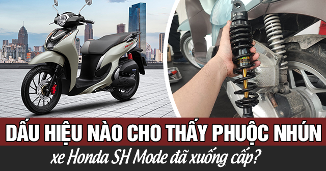 Dấu hiệu nào cho thấy phuộc nhún xe Đăng Nhập 32Win.Com Không Bị Chặn đã xuống cấp?