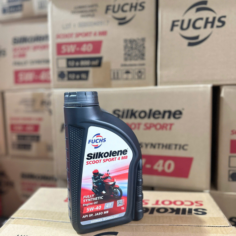 Nhớt Fuchs Silkolene Scoot Sport 4 5W40 1L