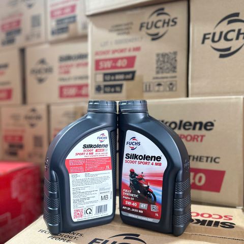 Nhớt Fuchs Silkolene Scoot Sport 4 5W40 1L