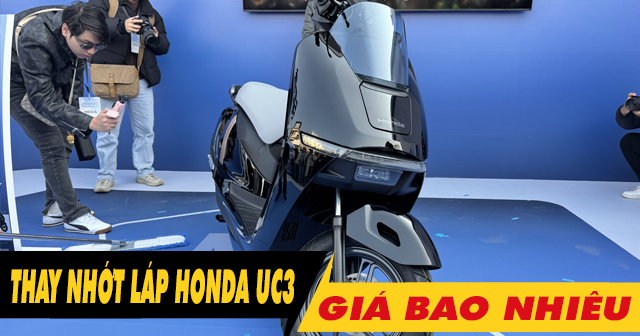 Thay nhớt láp hộp số xe Honda UC3 bao nhiêu tiền?