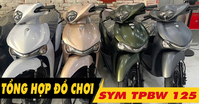 Top 6 đồ chơi xe SYM TPBW bán chạy 32Wing32