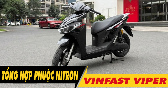 Phuộc Nitron cho xe điện Viper loại nào chạy nhún êm?