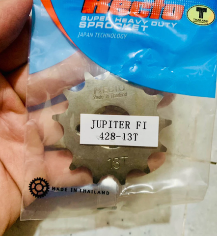 Nhông Recto 13T cho Datbike Quantum, Jupiter Fi chính hãng