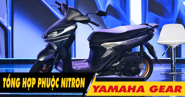 Phuộc Nitron cho xe Yamaha Gear loại nào chạy nhún êm?