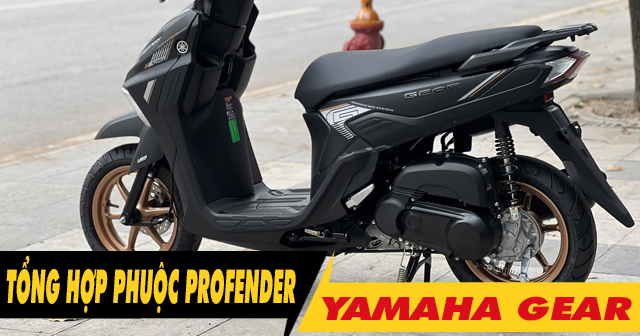 Phuộc Prodenfer cho xe Yamaha Gear loại nào chạy nhún êm?