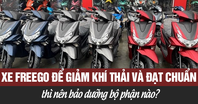 Xe Freego để giảm khí thải và đạt chuẩn thì nên bảo dưỡng bộ phận nào?
