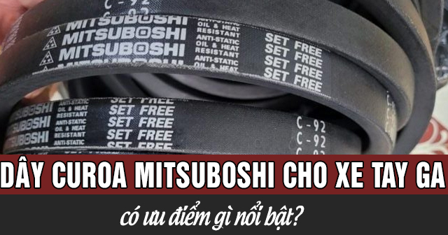 Dây curoa Mitsuboshi cho xe 32 Win game nhà cái trực tuyến có ưu điểm gì nổi bật?