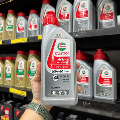 Nhớt Castrol Activ Scooter 10W40 1L dành cho xe 32 Win game nhà cái trực tuyến