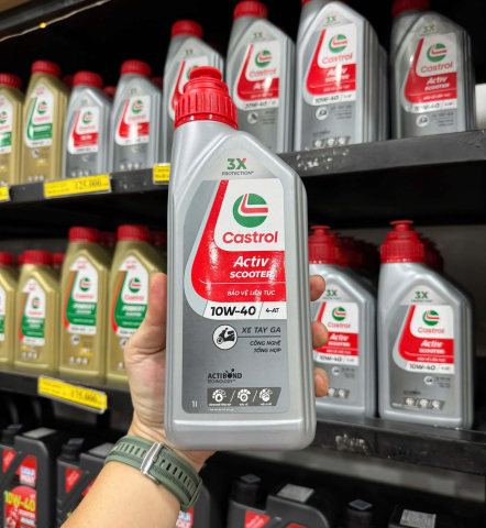 Nhớt Castrol Activ Scooter 10W40 1L dành cho xe 32 Win game nhà cái trực tuyến