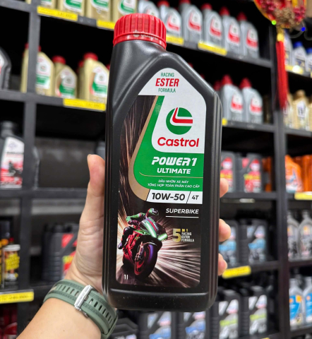 Nhớt Castrol Power 1 Ultimate Superbike 10W50 dành cho các 32Win11 giaitri tructuyen số phân khối lớn