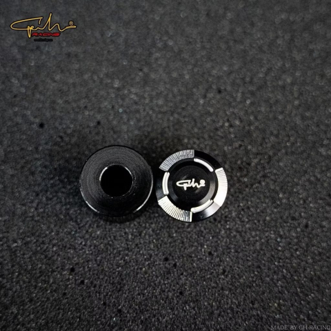 Nút che chân kính GH Racing nhôm CNC cho Lead ABS