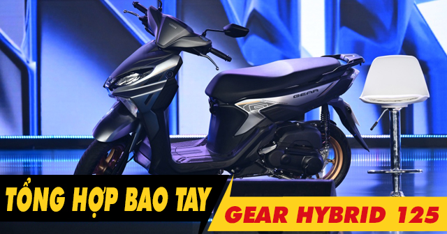 Tổng hợp bao tay êm và bám tốt cho xe Gear Hybrid 125 mới 2026