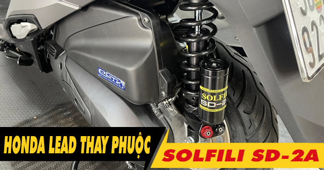 Xe Lead thay phuộc Solfili SD-2A có phù hợp không?