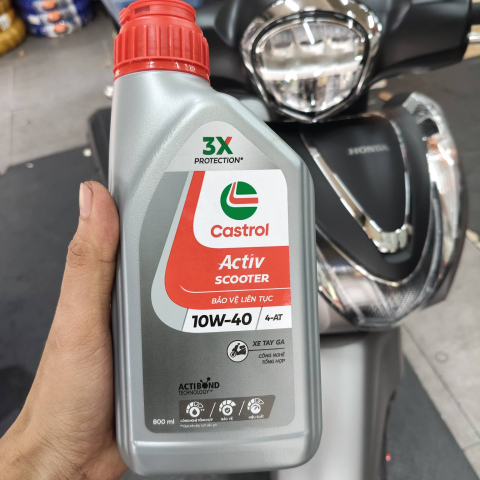 Nhớt Castrol Activ Scooter 10W40 0,8L dành cho xe 32 Win game nhà cái trực tuyến