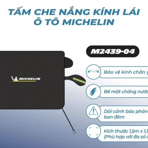 Tấm che nắng kính lái Michelin M2439 dành cho Ô tô