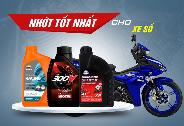 nhớt xe số